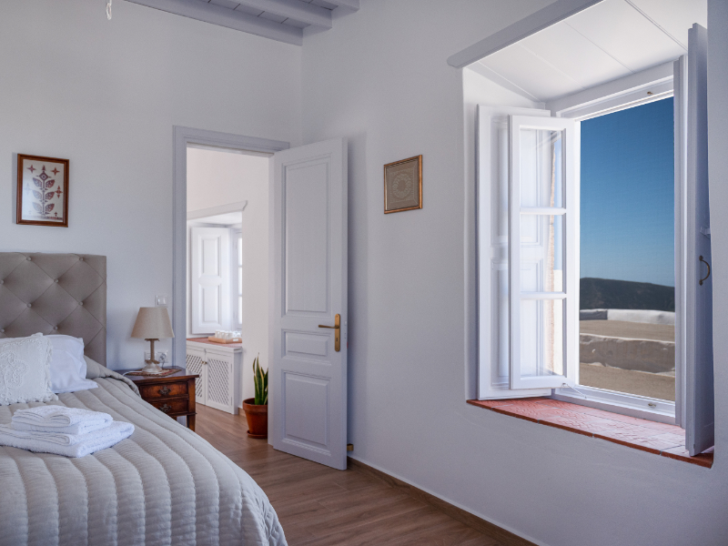 Koulas House Patmos in Chora Center with Views
