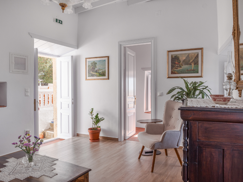 Koulas House Patmos in Chora Center with Views